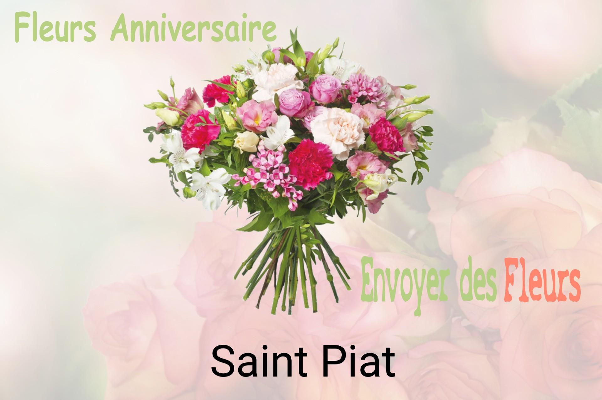 Bouquet de fleurs d’anniversaire livré à Saint-Piat